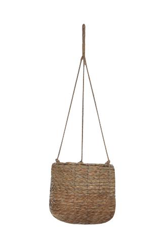 Visuel 1 du produit Suspension panier coloris marron en osier Avalon Mica Decorations - 80 x Ø 26 cm