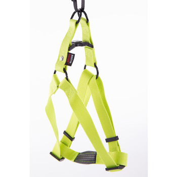 Visuel 1 du produit Harnais baudrier réglable vert citron pour chien - 4x90/110 cm
