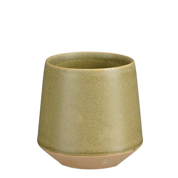 Visuel 1 du produit Gobelet en grès vert Nika - Ø 7 x H 8 cm