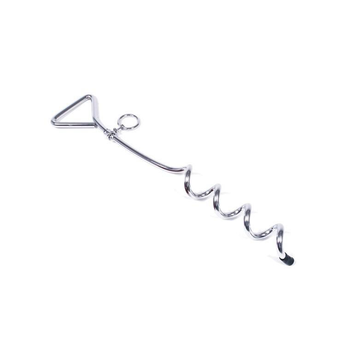 Visuel 1 du produit Piquet d'attache chien tire bouchon 45cm