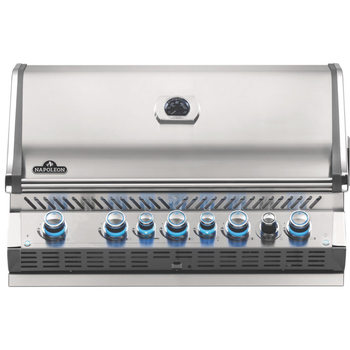 Visuel 1 du produit Barbecue gaz encastrable en inox Napoléon Bipro 665 5 brûleurs - 106 x 65 x 43 cm