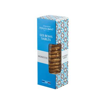 Visuel 1 du produit Les Bons Sablés à la noisette de France Maison Toussaint - 130 g