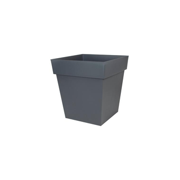 Visuel 1 du produit Pot Toscane carré gris anthracite 49,5 x 49,5 x 52,5 cm de 87 L