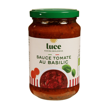 Visuel 1 du produit Sauce tomate basilic bio Luce - 340 g