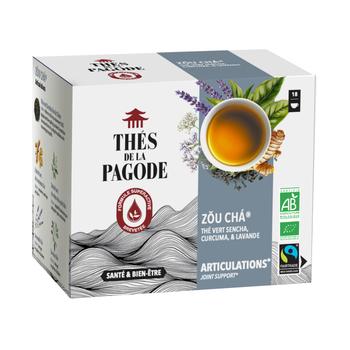 Visuel 1 du produit Thé Zou Cha bio et équitable Thés de la Pagode - 18 sachets
