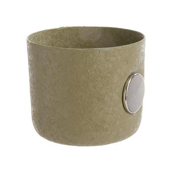 Visuel 1 du produit Cache-pot vert aimanté Baby - Ø 7,5 x H 6,5 cm