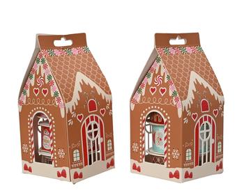 Visuel 1 du produit Boîte maison de 3 rubans en polyester multicolore - 100 x 2 cm