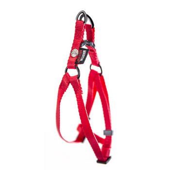 Visuel 1 du produit Harnais baudrier réglable rouge pour chien - 1x25/35 cm