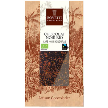 Visuel 1 du produit Chocolat noir bio au café du Honduras - 100 g