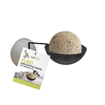 Visuel 1 du produit Mangeoire ventouse et métal pour graisse ou graines Hamiform Klied