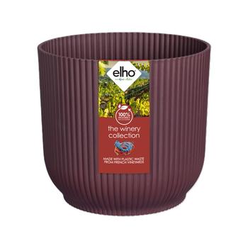 Visuel 1 du produit Cache-pot bordeaux Elho The Winery Collection - Ø 16 cm