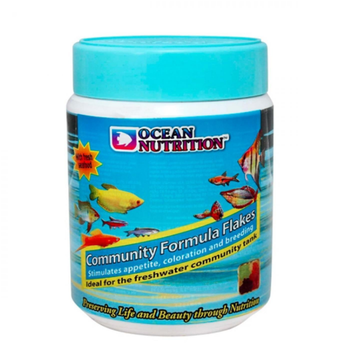 Visuel 1 du produit Nourriture en flocons pour poissons communautaires, 34g - OCEAN NUTRITION Community Formula