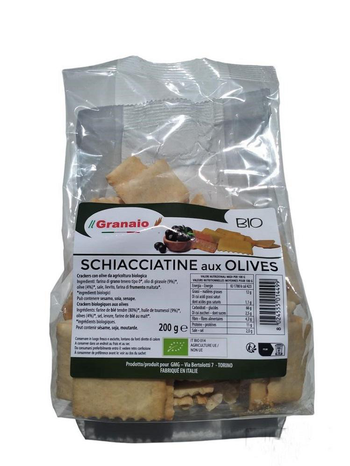 Visuel 1 du produit Schiacciatine olive bio Il Granaio - 200 g