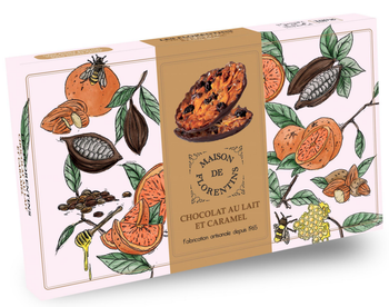 Visuel 1 du produit Florentins chocolat au lait et caramel beurre salé Maison de Florentins - 100 g