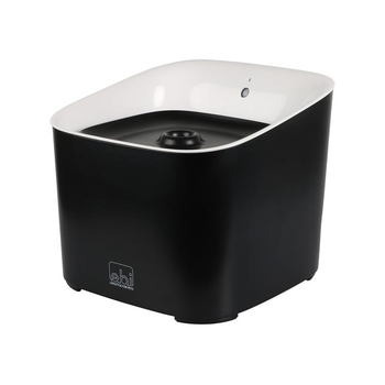 Visuel 1 du produit Fontaine à eau pour chat coloris noir et blanc en plastique Manoa - 3 L