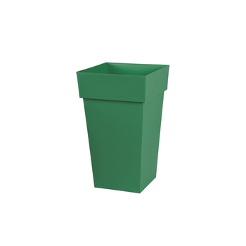 Visuel 1 du produit Pot haut carré Toscane coloris vert jungle 39 x 39 x 65 cm de 62 L