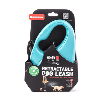 Visuel 1 du produit Laisse rétractable turquoise Instinct Sangle - taille L