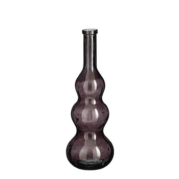 Visuel 1 du produit Vase Benito coloris marron en verre recyclé - Ø 26 cm