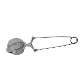 Visuel 1 du produit Pince à thé en inox argent Ideale - 16 x 4 x 3,5 cm