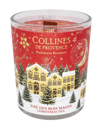 Visuel 1 du produit Bougie parfumée Thé des rois mages Collines de Provence - 75 g