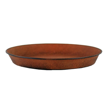 Visuel 1 du produit Soucoupe pour pot Reb Brun antique - Ø 26,5 cm x H3,5 cm