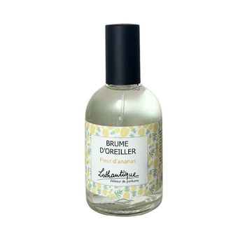 Visuel 1 du produit Brume d’oreiller en flacon de verre transparent Lothantique L’éditeur de parfums senteur Fleur d’ananas - 100 ml