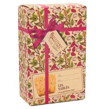 Visuel 1 du produit Sablés aux pralines roses Biscuiterie de Provence - 80 g