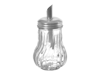 Visuel 1 du produit Sucrier en verre et inox Twist - 25 cl