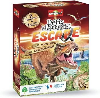 Visuel 1 du produit Jeu de cartes Bioviva Défis Nature Escape Le mystère des dinosaures