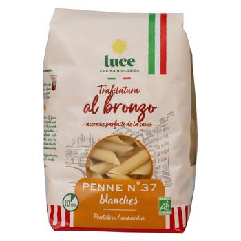 Visuel 1 du produit Sachet de pâtes penne blanc bronze bio Luce - 500 g