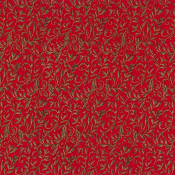Visuel 1 du produit Chemin de table en polyester rouge Luxeria Ruby Velvet - 300 x 29 cm