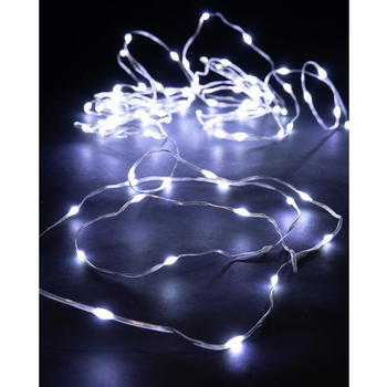 Visuel 1 du produit Guirlande lumineuse micro LED à lumière animée blanc chaud sur secteur - 10 m