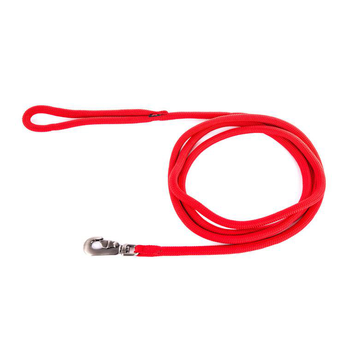 Visuel 1 du produit Longe ronde pour chien coloris rouge 1,3 cm x 3 m