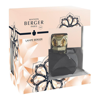 Visuel 1 du produit Coffret Lampe Berger Eternity noire parfum Lady flower - 250 ml