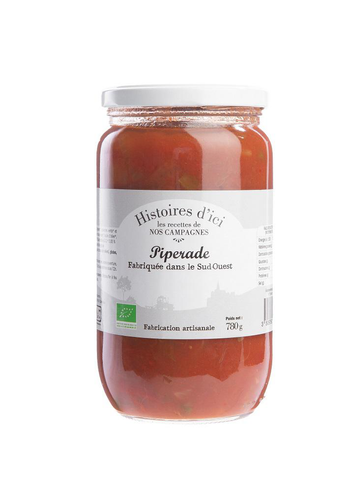 Visuel 1 du produit Piperade au piment d’Espelette bio – 750 g