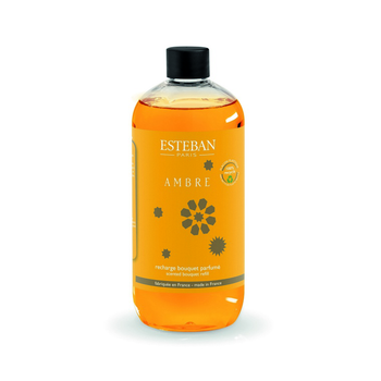 Visuel 1 du produit Recharge Ambre pour bouquets parfumés Esteban - 500 ml