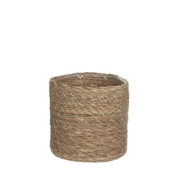 Visuel 1 du produit Panier cache-pot coloris marron en osier Atlantis Mica Decorations - 20 x Ø 20 cm