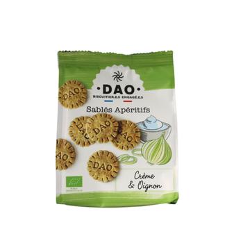 Visuel 1 du produit Sablés bio à la crème et à l’oignon Dao - 100 g