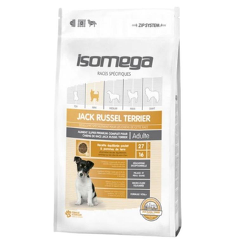 Visuel 1 du produit Croquette pour chien adulte Jack Russel Terrier au poulet Isomega - 1,5 kg