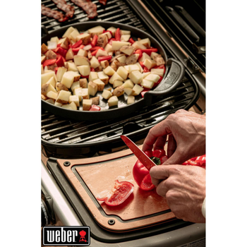 Visuel 1 du produit Barbecue à gaz noir Weber Traveler Stealth