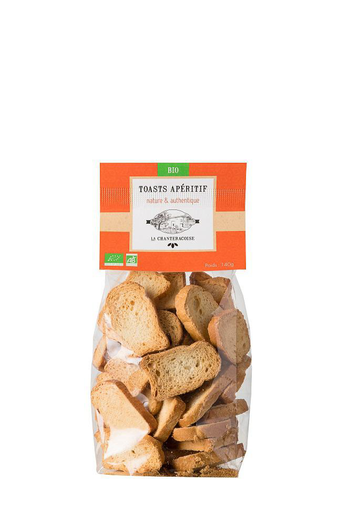 Visuel 1 du produit Toasts bio nature Chanteracoise - 140 g