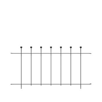 Visuel 1 du produit Panneau standard aménagement extérieur Pratic coloris noir en fer - 84 x 91,5 cm