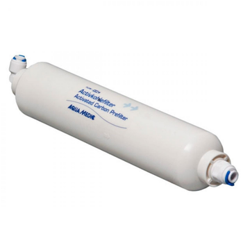 Visuel 1 du produit Cartouche charbon 10" pour osmoseur, avec raccords, AQUA MEDIC Easy Line