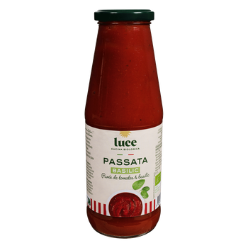 Visuel 1 du produit Sauce tomate Passata basilic bio Luce - 700 g
