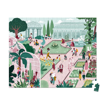 Visuel 1 du produit Puzzle jardin botanique en carton Juratoys - 200 pièces