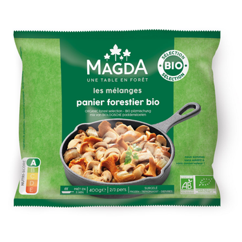 Visuel 1 du produit Mélange de légumes surgelés bio Magda Panier forestier - 400 g