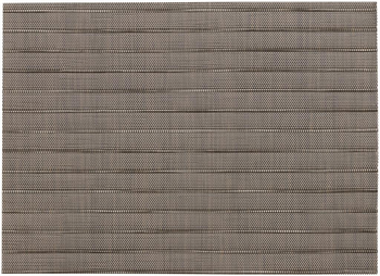 Visuel 1 du produit Set de table Manoka jacquard PVC et polyester coloris café Manoka - 45 x 33 cm