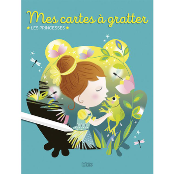 Visuel 1 du produit Mes Cartes à Gratter- Les Princesses Mon Bloc Magique 5 ans Éditions Lito