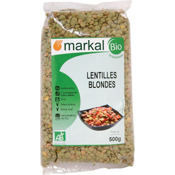 Visuel 1 du produit Lentille blonde Markal - 500 g