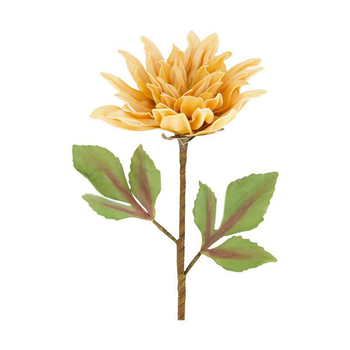 Visuel 1 du produit Fleur en mousse orange et jaune - Ø 25 x H 77 cm